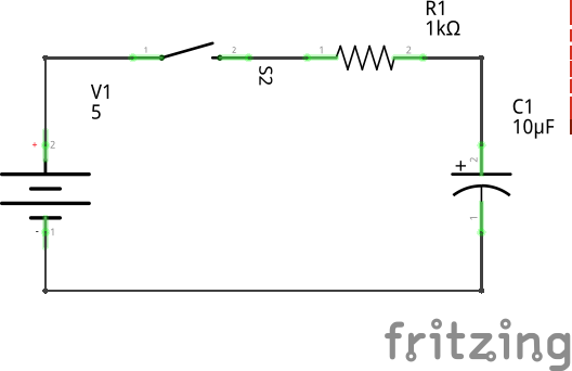 Schematic of RC Circuit