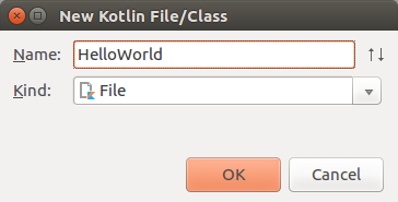 IntelliJ Screenshot Showing a New Kotlin File Being Specified